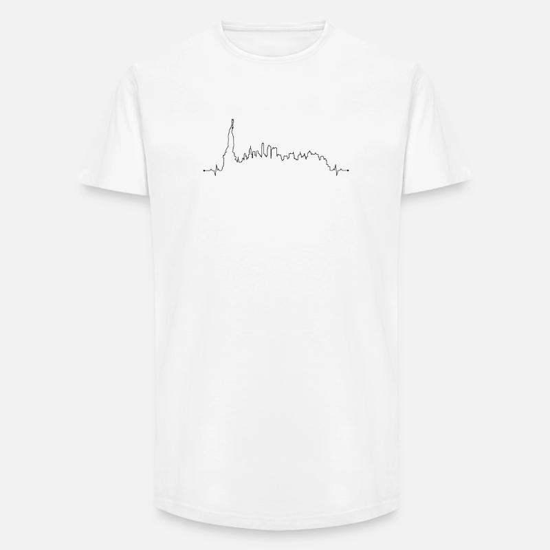 design_missing_request - Long Fit Männer T-Shirt - Weiß