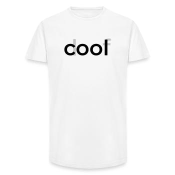 Cool goofy - T-shirt coupe longue homme - blanc - Devant - AI Model Male 185 light (185cm)