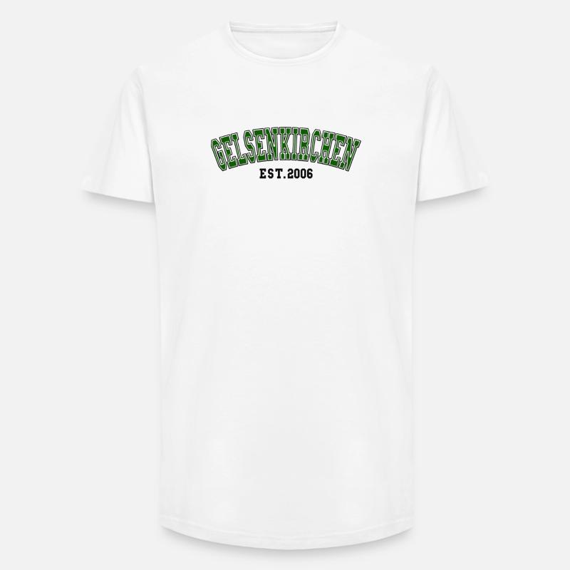 Fondation de Gelsenkirchen en 2006 - T-shirt coupe longue homme - blanc