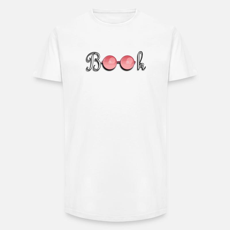 Buch - Long Fit Männer T-Shirt - Weiß