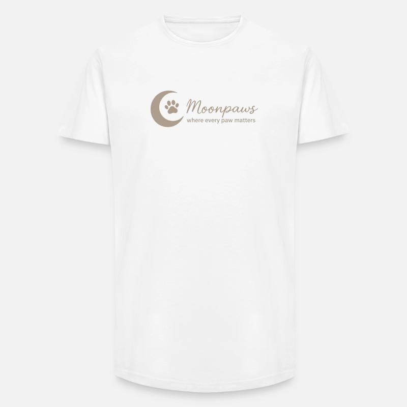 880F2EEF-BC7B-4AFD-84AB-2FC4A8ACD1C5 - Long Fit Men's T-Shirt - white