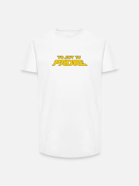 I am your father - Long Fit Men's T-Shirt - white