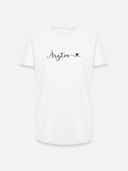 Ärztin - Long Fit Männer T-Shirt - Weiß
