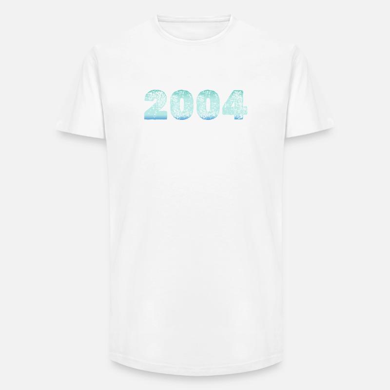 Conception comme - T-shirt coupe longue homme - blanc