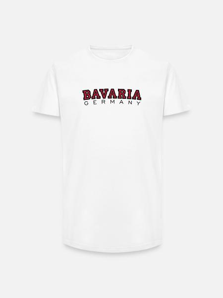 Bavaria Germany - Long Fit Men's T-Shirt - white