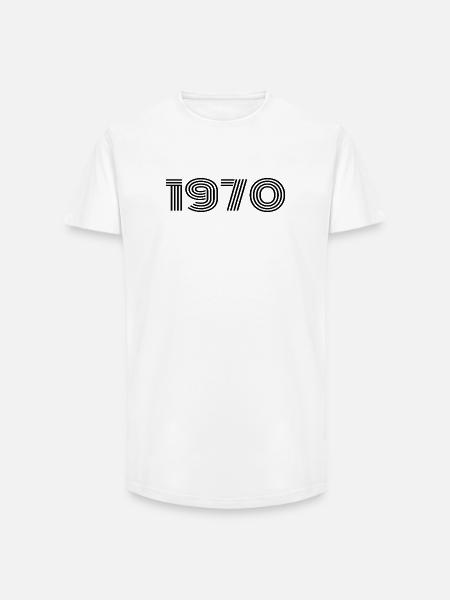 55th Anniversary 55 Years Anniversary - Long Fit Men's T-Shirt - white