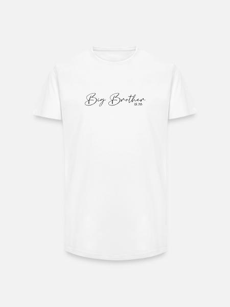 Big Brother est 2026 - Long Fit Men's T-Shirt - white