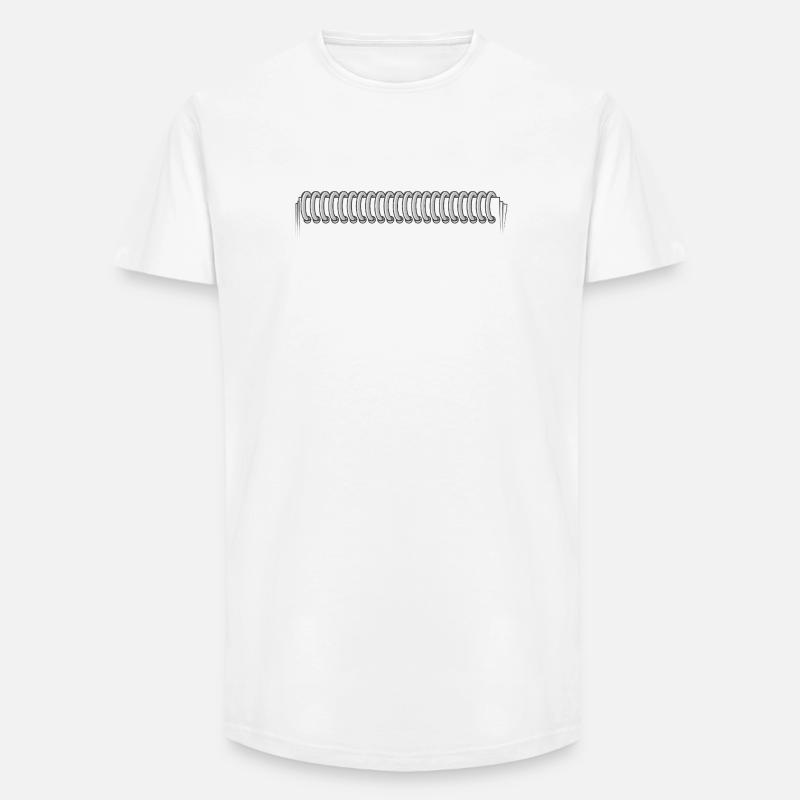 POSTSCRIPT H - Long Fit Men's T-Shirt - white