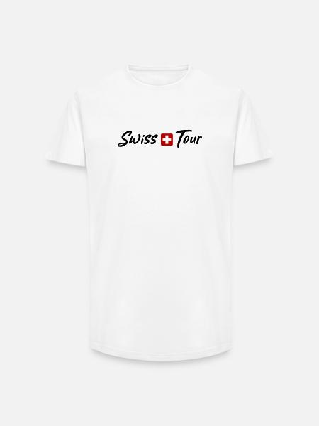 Swiss Tour Switzerland Holidays - Long Fit Men's T-Shirt - white