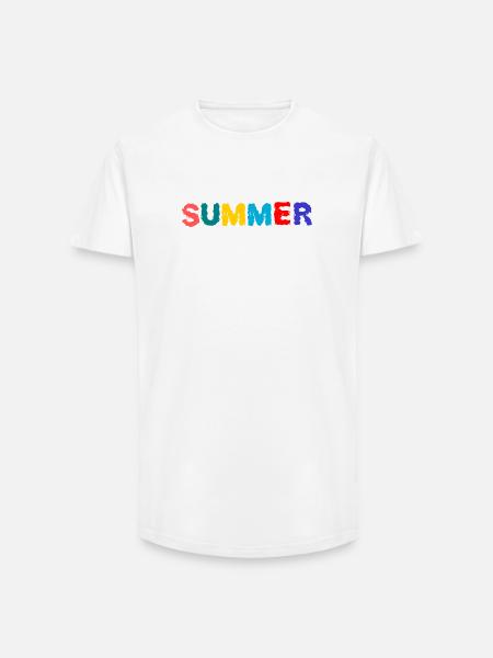 MISTRESS. MASTER. TEACHER. SCHOOL - Long Fit Men's T-Shirt - white