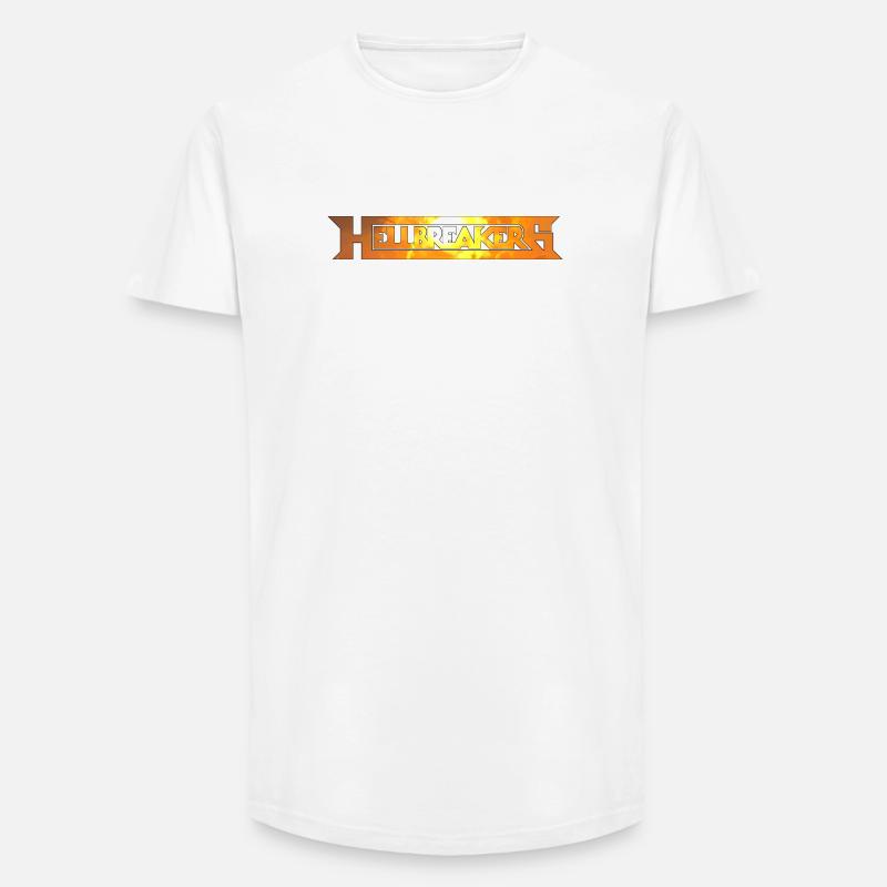Hellbreakers - Long Fit Men's T-Shirt - white