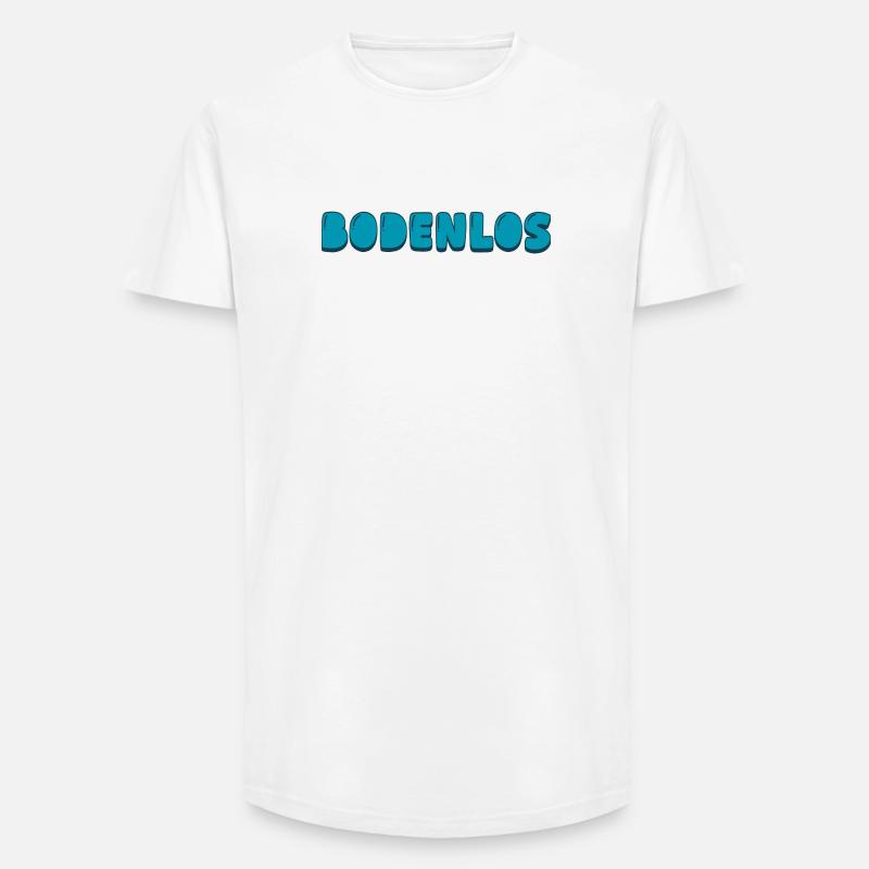 bottomless - Long Fit Men's T-Shirt - white