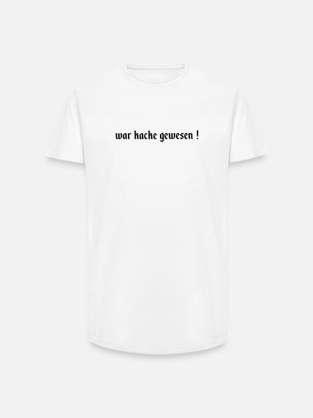 had been shit - Long Fit Men's T-Shirt - white