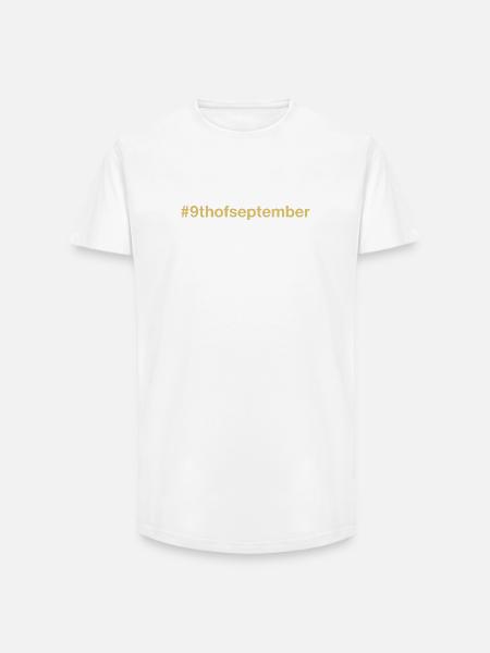 Born on September 9 Birthday birthday - Long Fit Men's T-Shirt - white
