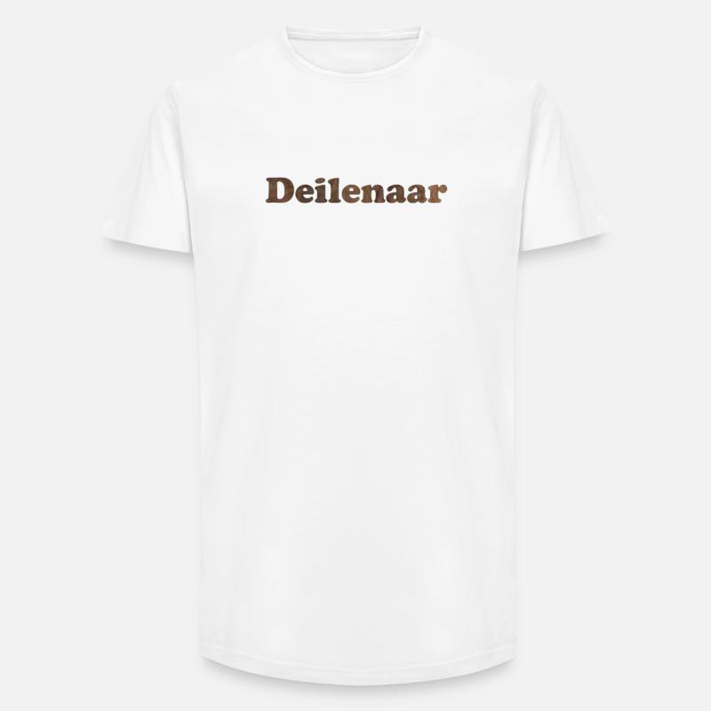 Deilenaar - Long Fit Männer T-Shirt - Weiß