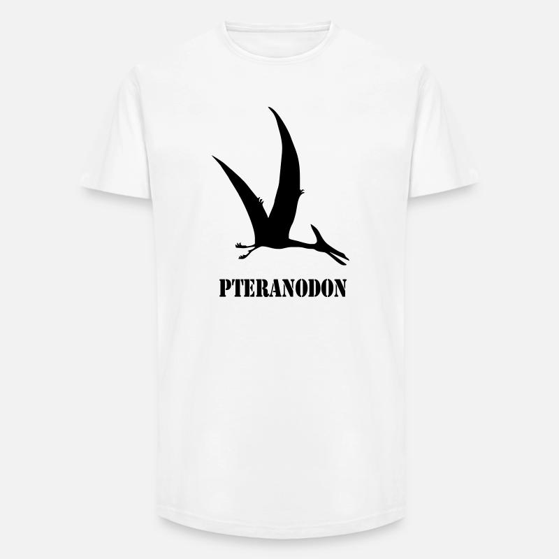pteranodon - Long Fit Men's T-Shirt - white