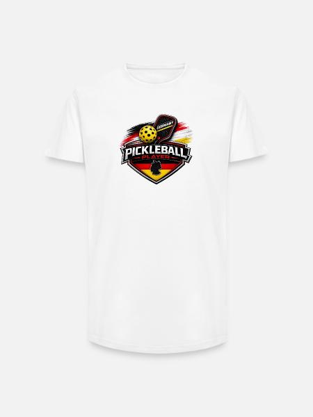 Pickleball GERMANY - Long Fit Men's T-Shirt - white
