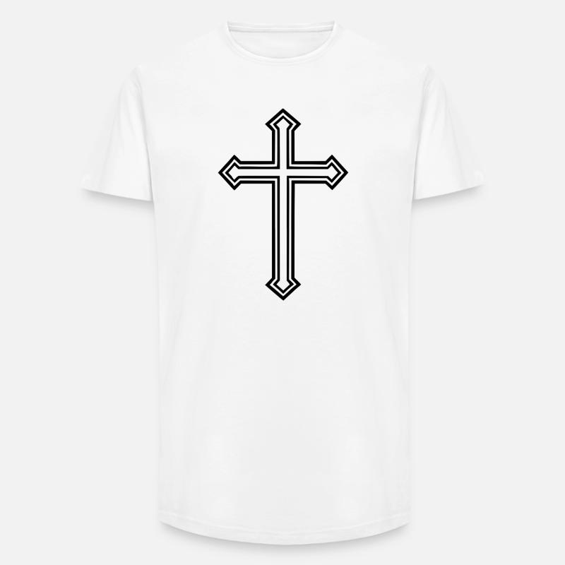 Evil Can Never Be Dead Enough - Long Fit Men's T-Shirt - white