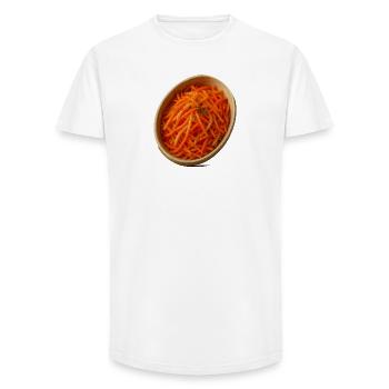 Salad He - Long Fit Men's T-Shirt - white - Front - AI Model Male 185 light (185cm)