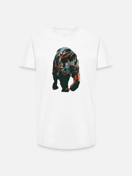 20220715_000144 - Long Fit Men's T-Shirt - white