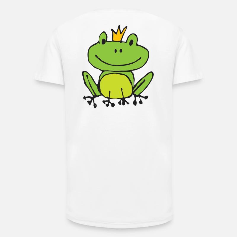 Frosch oder Prinz? - Long Fit Männer T-Shirt - Weiß