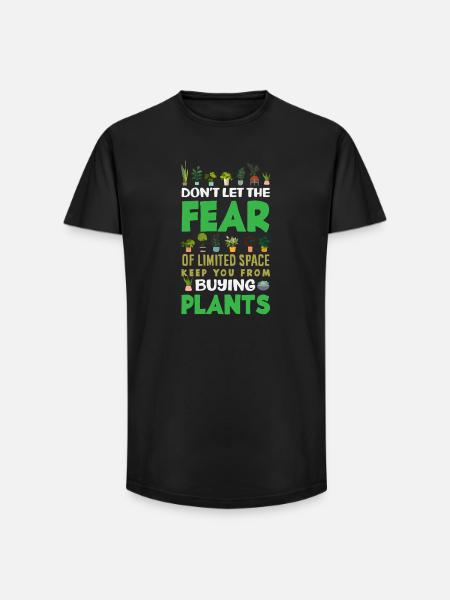 Garden & Plant Lovers Gifts - Long Fit Men's T-Shirt - black