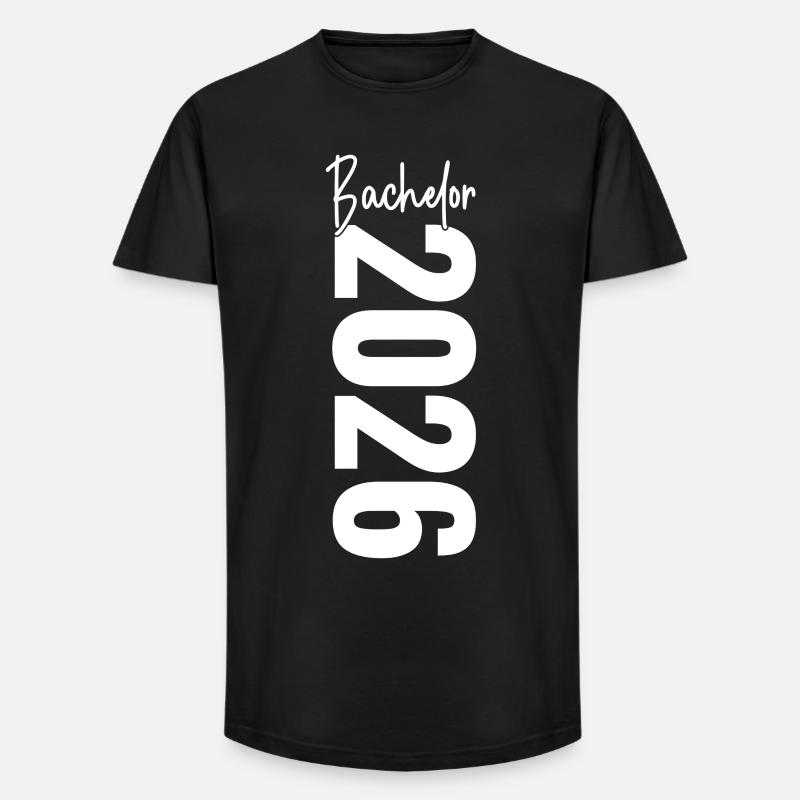 Bachelor 2026 - Long Fit Männer T-Shirt - Schwarz
