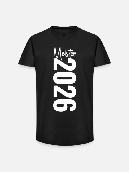 Champion 2026 - Long Fit Men's T-Shirt - black