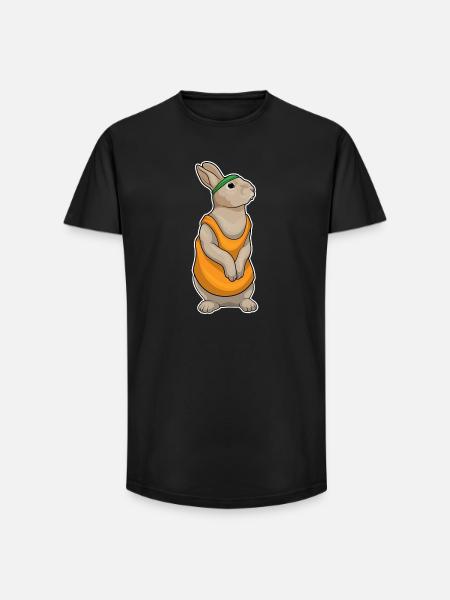 Coureur Bunny Jogger Sport - T-shirt coupe longue homme - noir