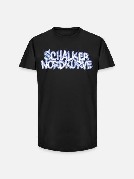 Schalker Nordkurve - Long Fit Männer T-Shirt - Schwarz