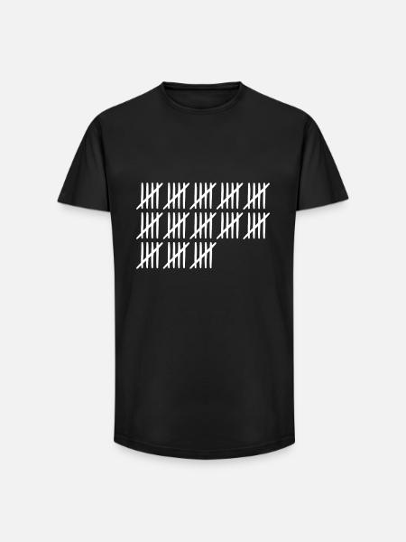 Elenco bar di 65 compleanno - 65 anni - T-shirt uomo a vestibilità lunga - nero