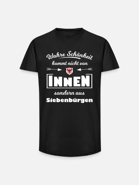 Siebenbürgen - Long Fit Männer T-Shirt - Schwarz