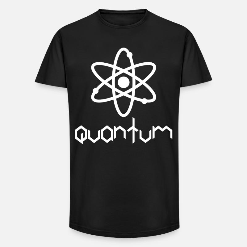 Quantity - Long Fit Men's T-Shirt - black