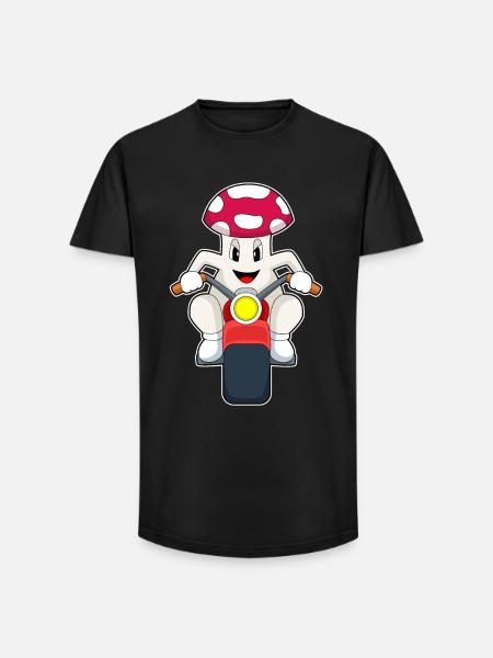 Pilz Motorcycle - Long Fit Men's T-Shirt - black