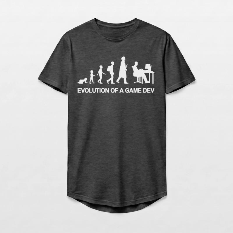 Game Developer Evolution Long Fit Männer T-Shirt