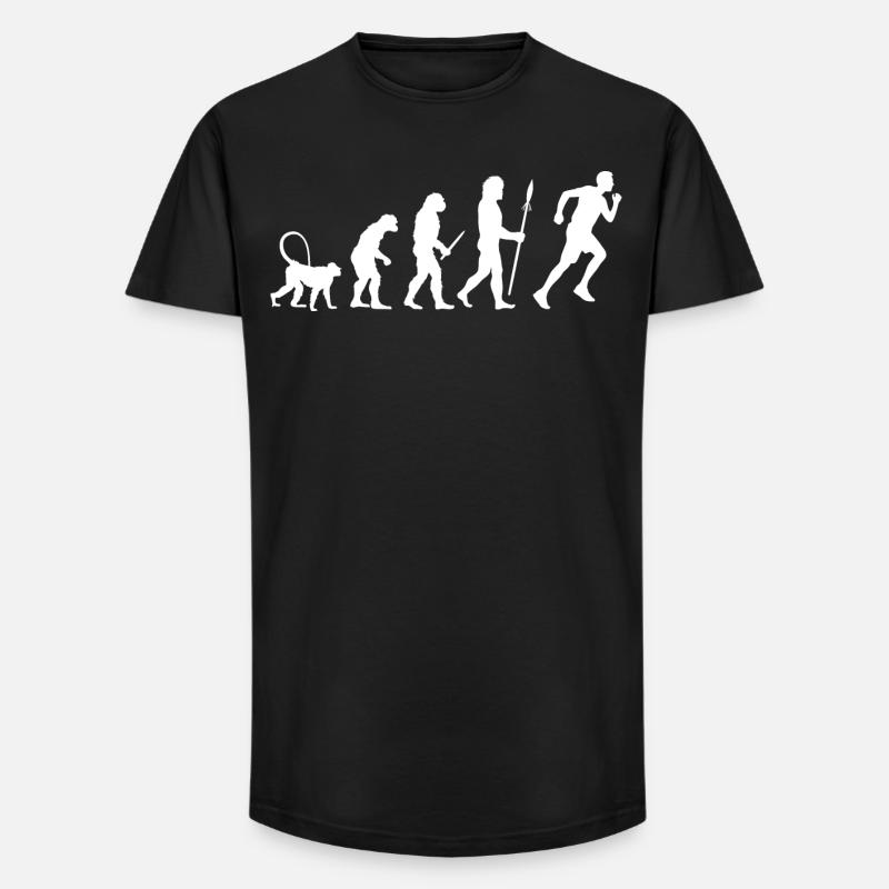 Jogger Evolution - Long Fit Men's T-Shirt - black