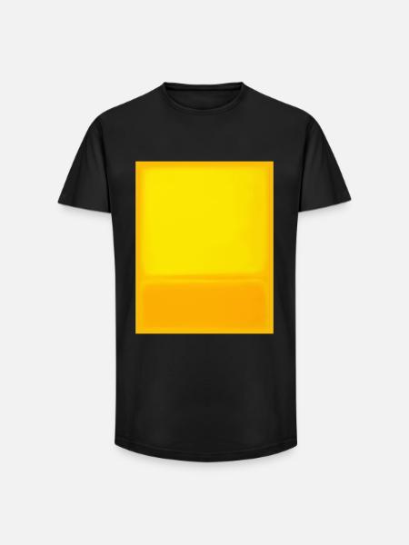 Rothko style in digital colors - Long Fit Men's T-Shirt - black