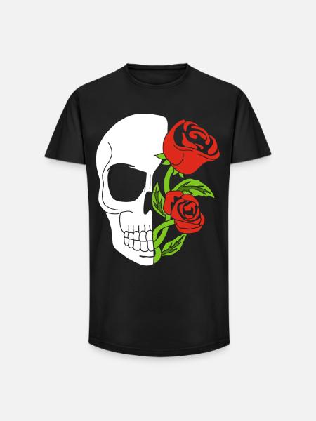 Life After Death - Long Fit Men's T-Shirt - black