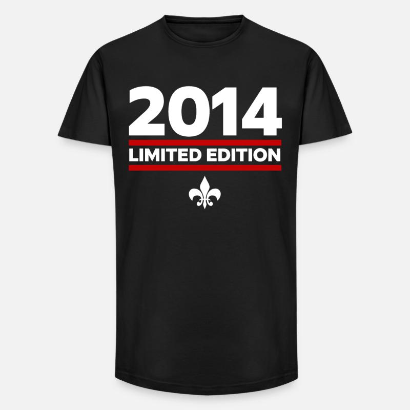 2014 Limited Edition - Long Fit Männer T-Shirt - Schwarz