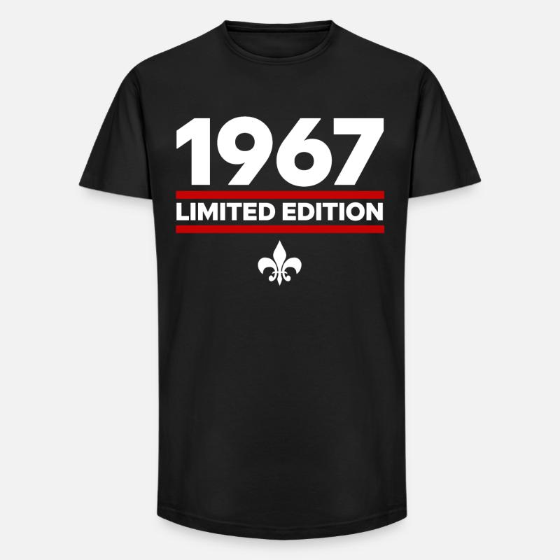 1967 Limited Edition - Long Fit Männer T-Shirt - Schwarz