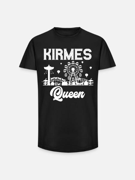 Funfair, Queen, Fair, Fair, Folk Festival - Long Fit Men's T-Shirt - black