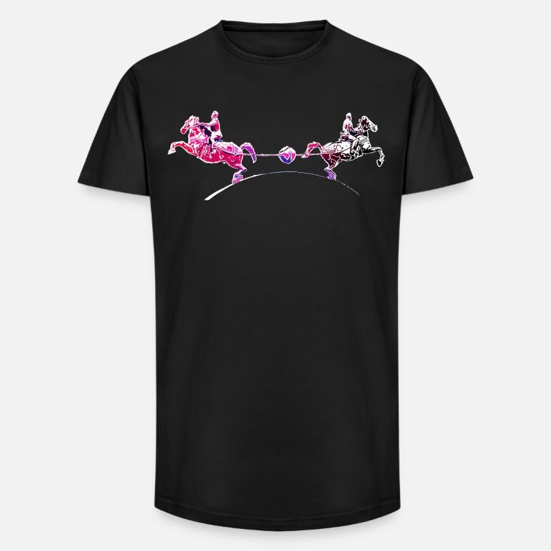 Magdeburger | Magdeburg | Halbkugel-Experiment - Long Fit Männer T-Shirt - Schwarz