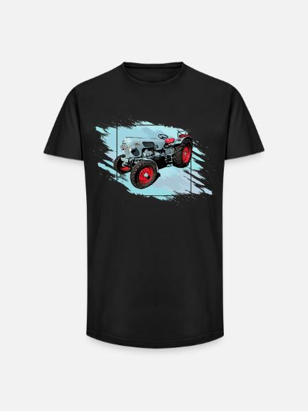 The Tiger EM 235 - Long Fit Men's T-Shirt - black