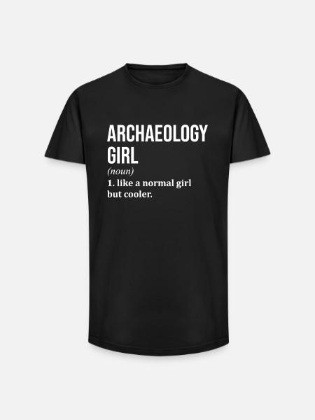 Archaeology Archaeology Archaeology - Long Fit Men's T-Shirt - black