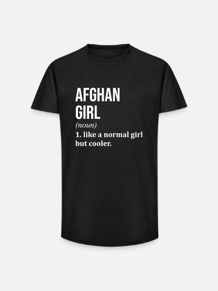 Afghanistan Afghanistan Afghanistan - Long Fit Men's T-Shirt - black