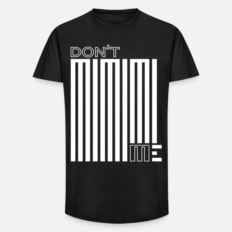 Stop Mimimi – Machen, statt Jammern - Long Fit Männer T-Shirt - Schwarz
