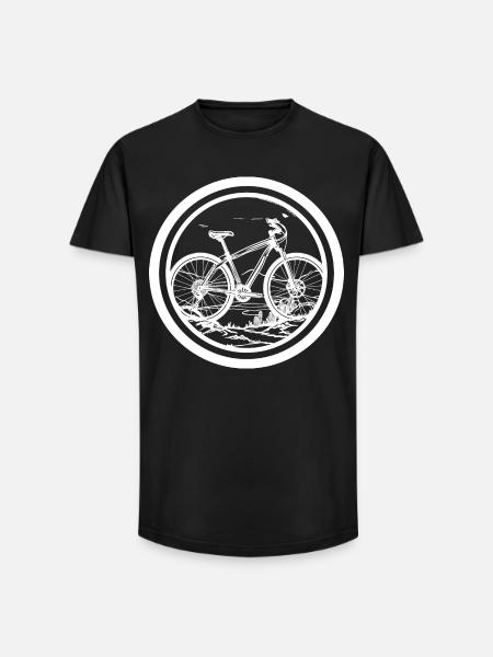 Vtt - T-shirt coupe longue homme - noir