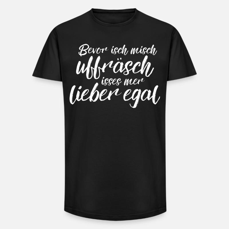 Better no matter - know - Long Fit Men's T-Shirt - black
