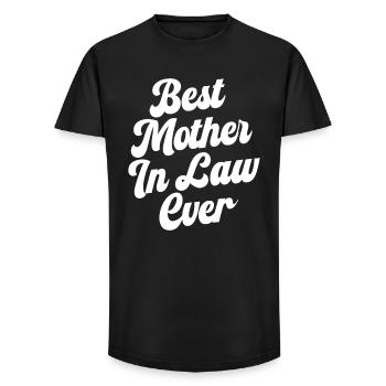 Best Mother in Law Ever - Long Fit Men's T-Shirt - black - Front - AI Model Male 185 light (185cm)