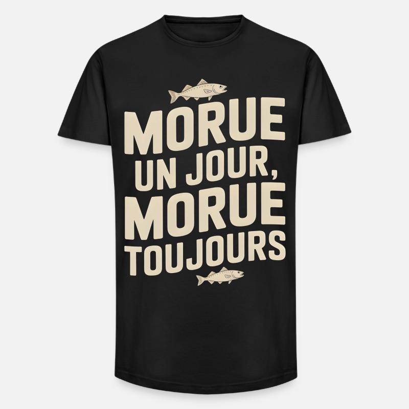 Once cod Cod - Long Fit Men's T-Shirt - black